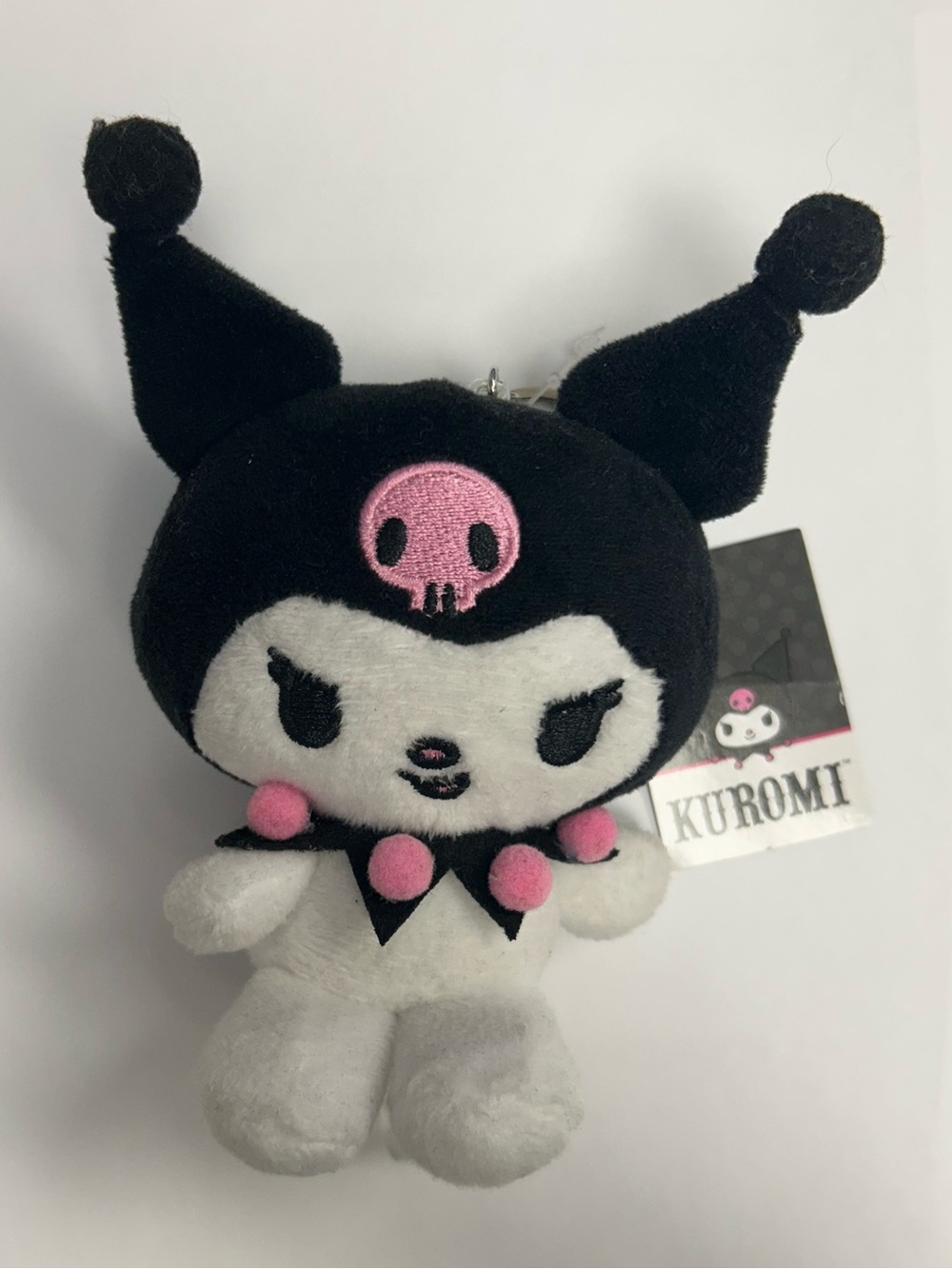 NWT- Kuromi Plush Keychain